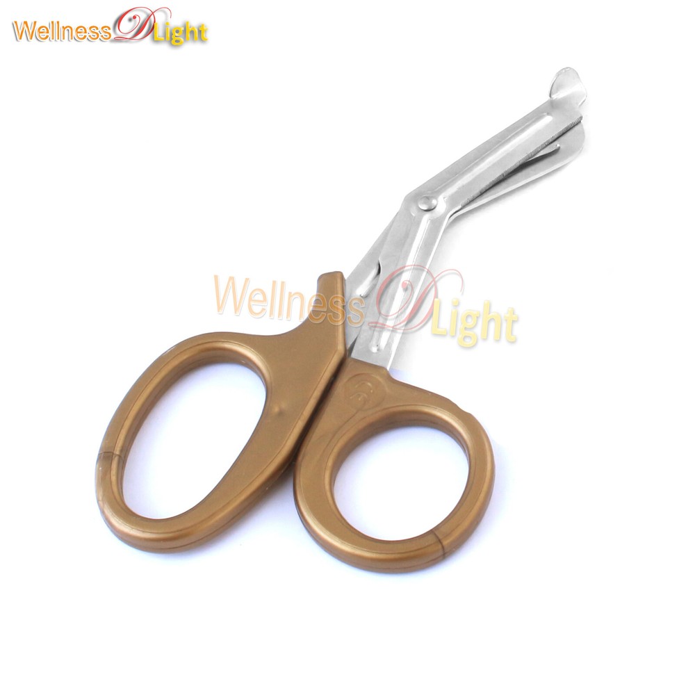 Utility Scissors 7.5" Gold Multi-Purpose EMT Shears Surgical Instruments