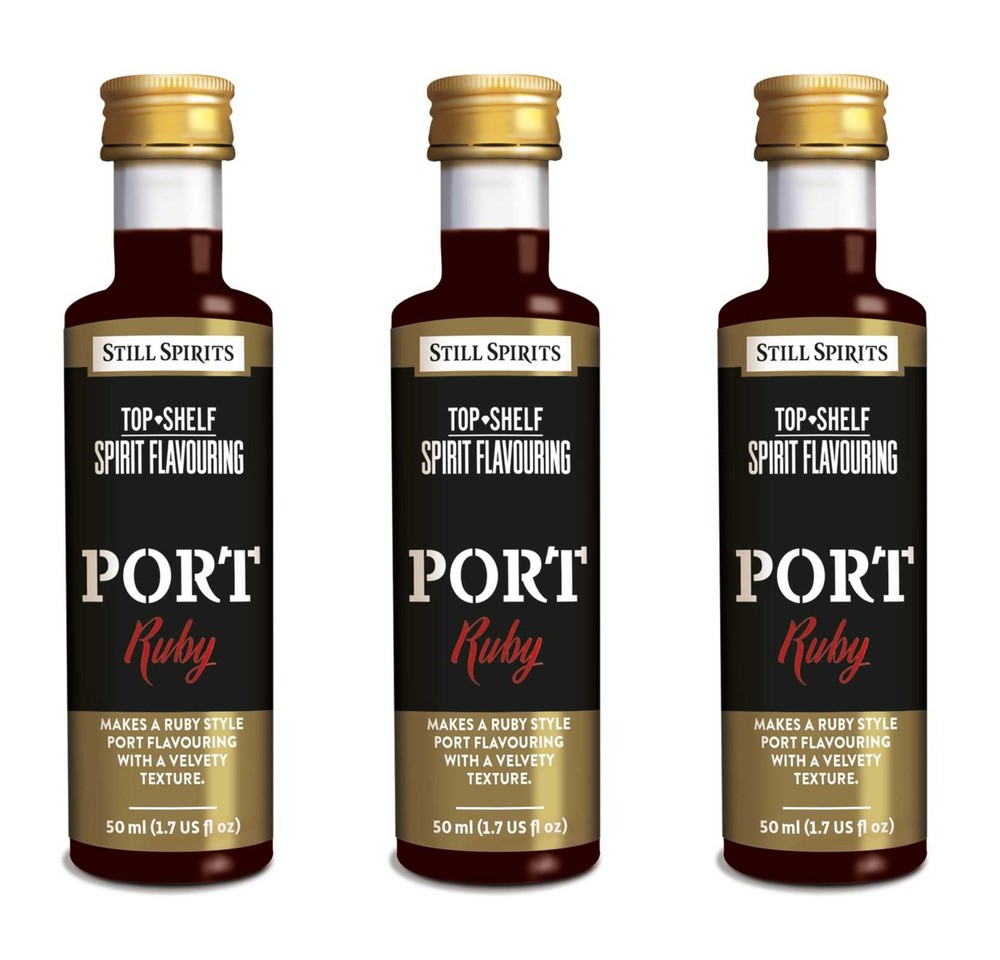 Still Spirits Top Shelf Ruby Port Essence 3 PK Home Brew Distilling