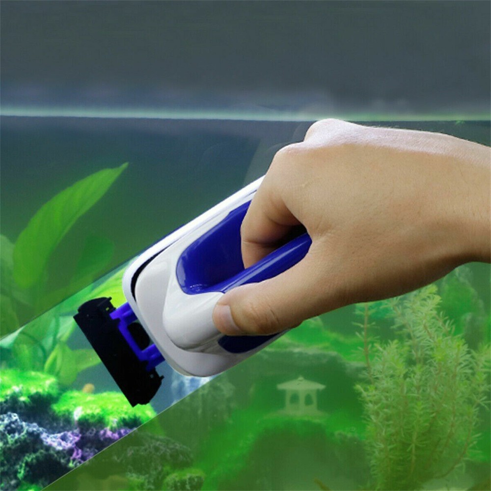 1 PC Algae Scraper Cleaner Floating Magnetic Brush Aquarium Cleaning Tool