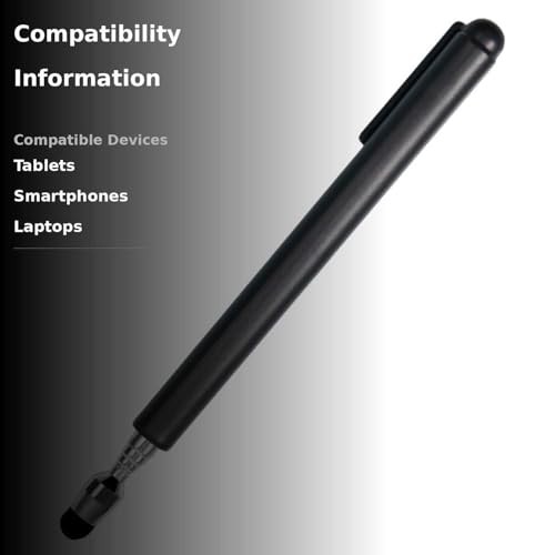 Universal Telescopic Stylus Pen for Touch Screens Retractable Pointer Stick Styl