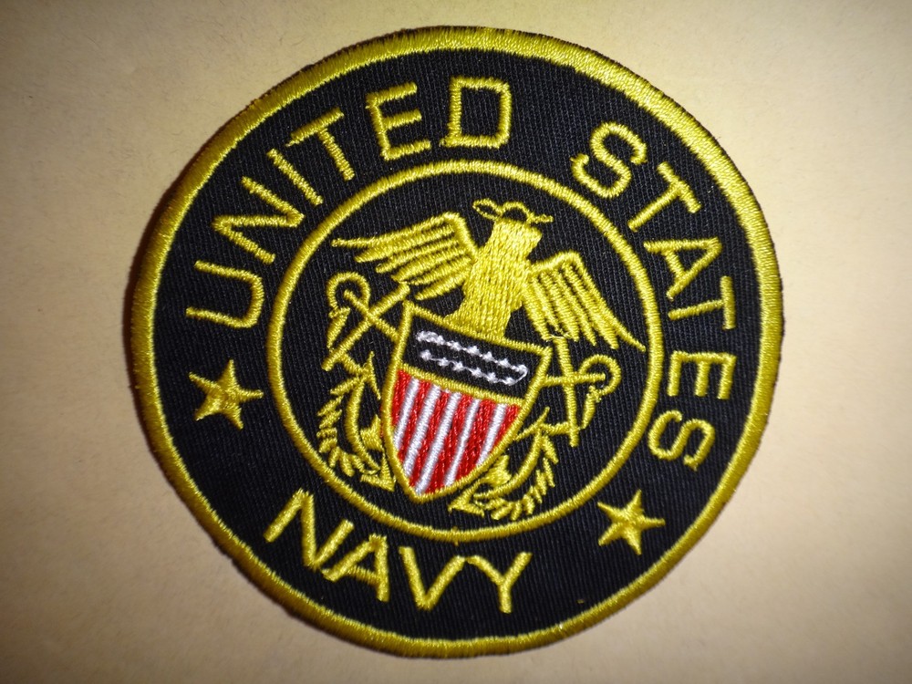Vietnam War UNITED STATES NAVY Machine Embroidered Patch