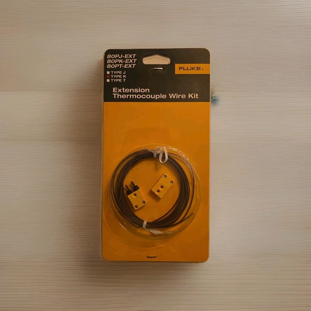 FLUKE 80PK-EXT. Thermocouple Extension Wire Kit.
