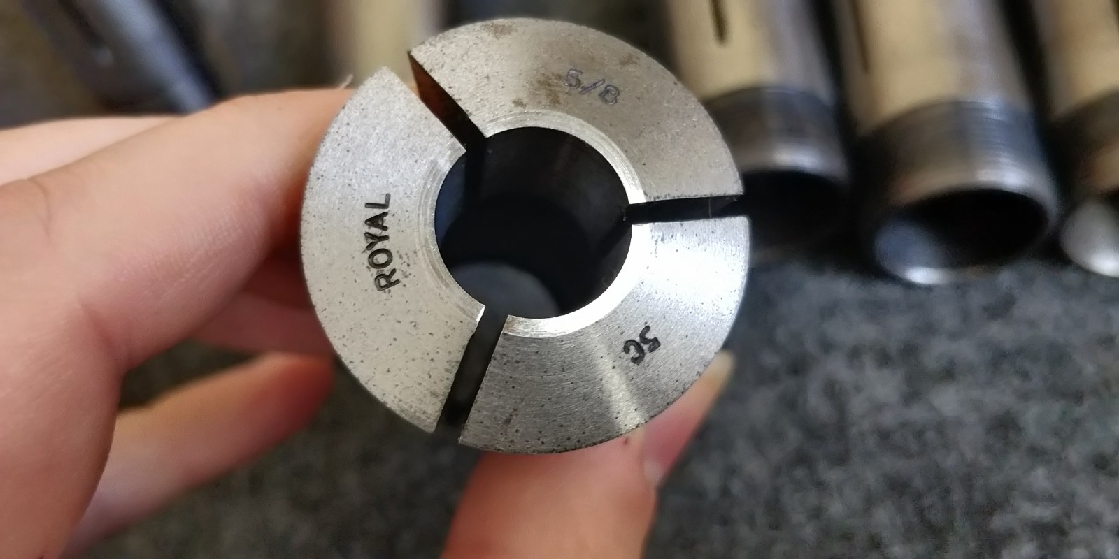 DoALL (Royal) 5C Round Collet Set 10 piece 3/16 - 1"