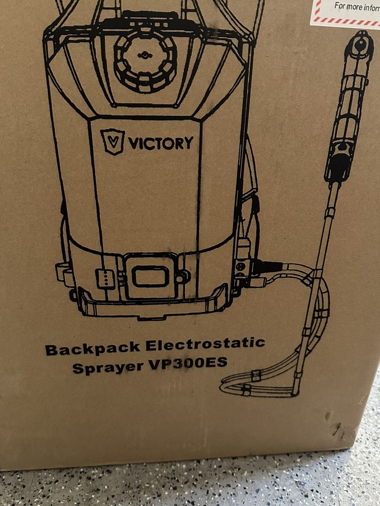 New Victory Electrostatic Backpack Sprayer Brand New