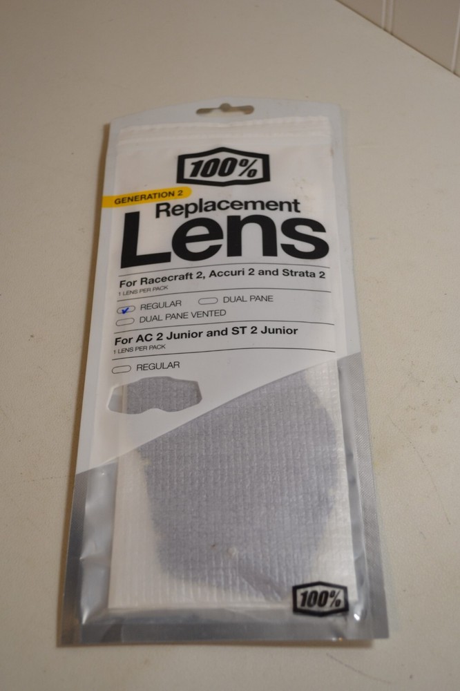 100% Generation 2 Replacement Lens Regular 59078-00004 BLUE RC2/AC2/ST2 replace