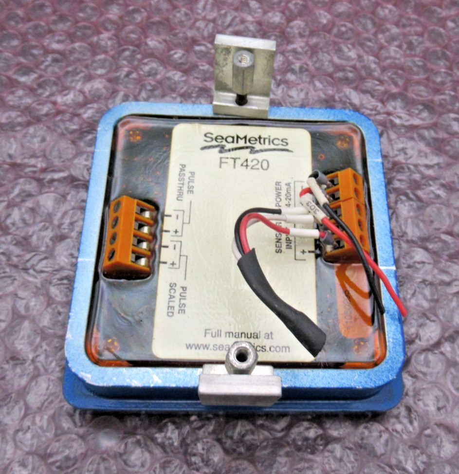 SeaMetrics FT420 Flow Controller Computer Display *GREAT CONDITION*