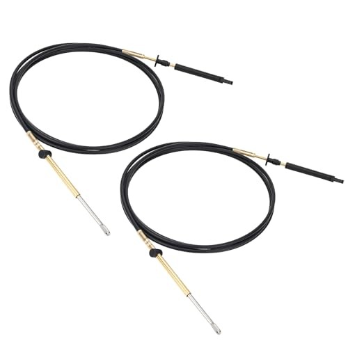 0173114 2 Pcs Throttle Shift Remote Control Cable Compatible with Johnson