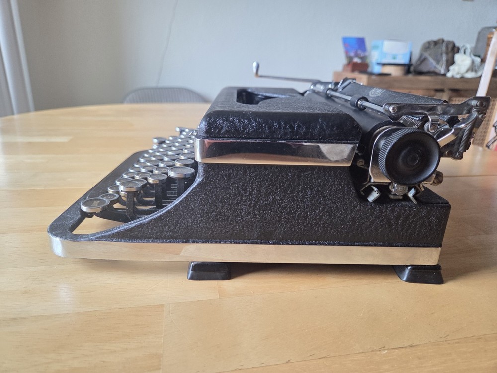 Royal Quiet De Lux Model A Portable Typewriter Refurbished Working