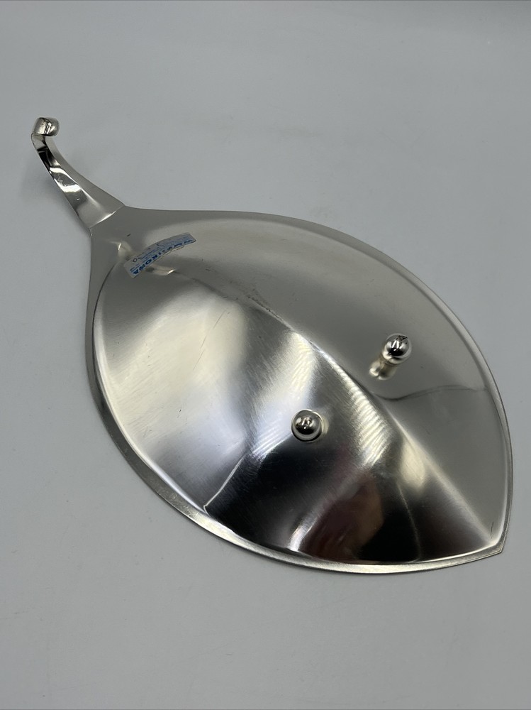 Vintage 1960s Era WMF-IKORA Silver Plated Leaf Shaped Candy Tray Germany