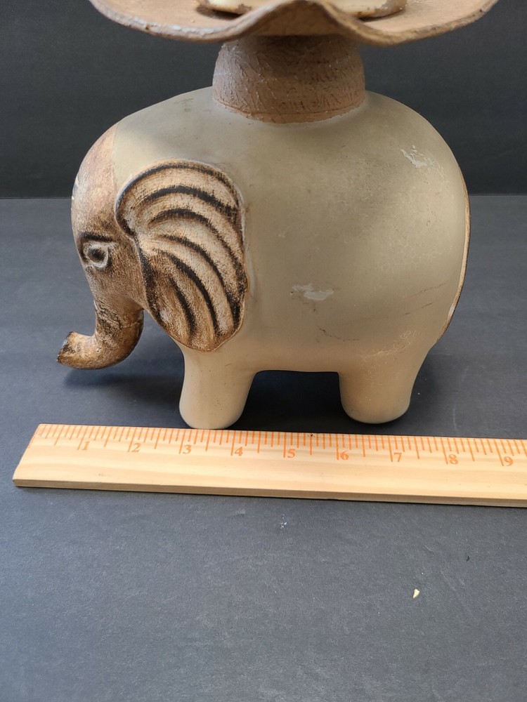 African Elephant Candle Holder