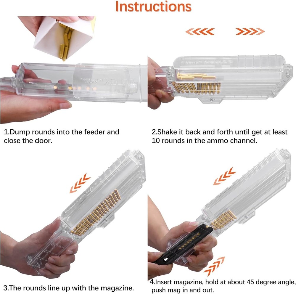 Versatile 22 Magazine Speed Loader - Pain-Free Loading for Multiple Models