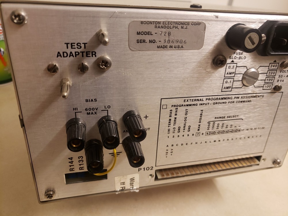 Boonton Capacitance Meter 72B