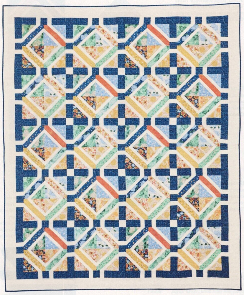 Garden Gate Quilt Pattern Pieced DR