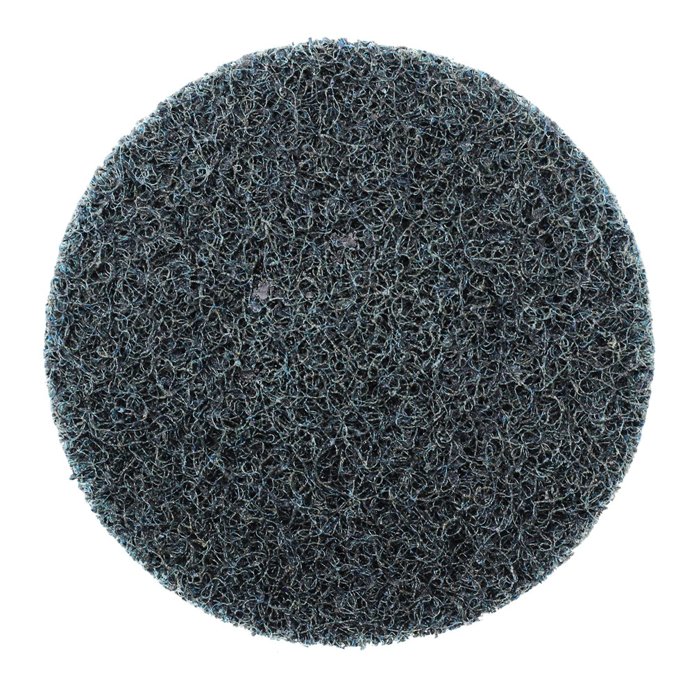 200 Pack - 3" Roloc Surface Conditioning Discs Fine - Blue Quick Change Prep Pad