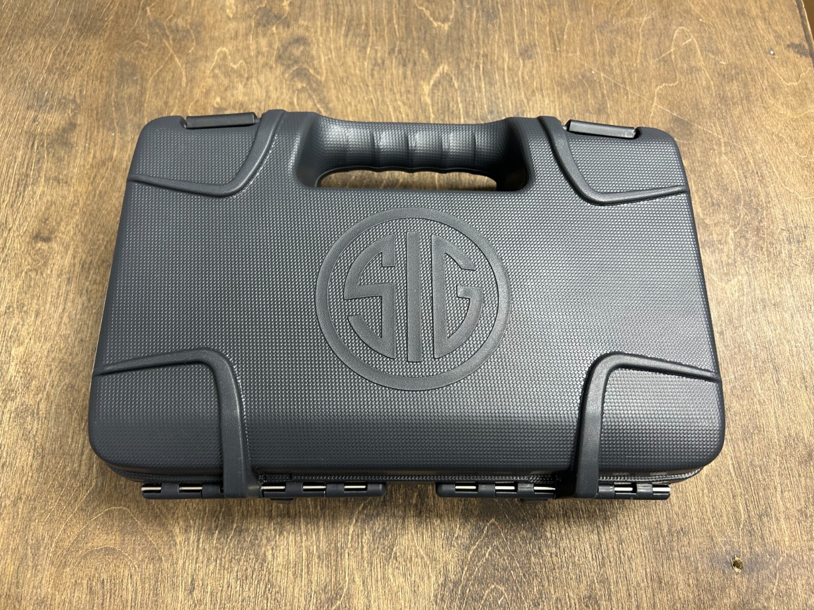 Sig Sauer Factory OEM Small Size Box Hard Case W/ Foam Lock Paperwork