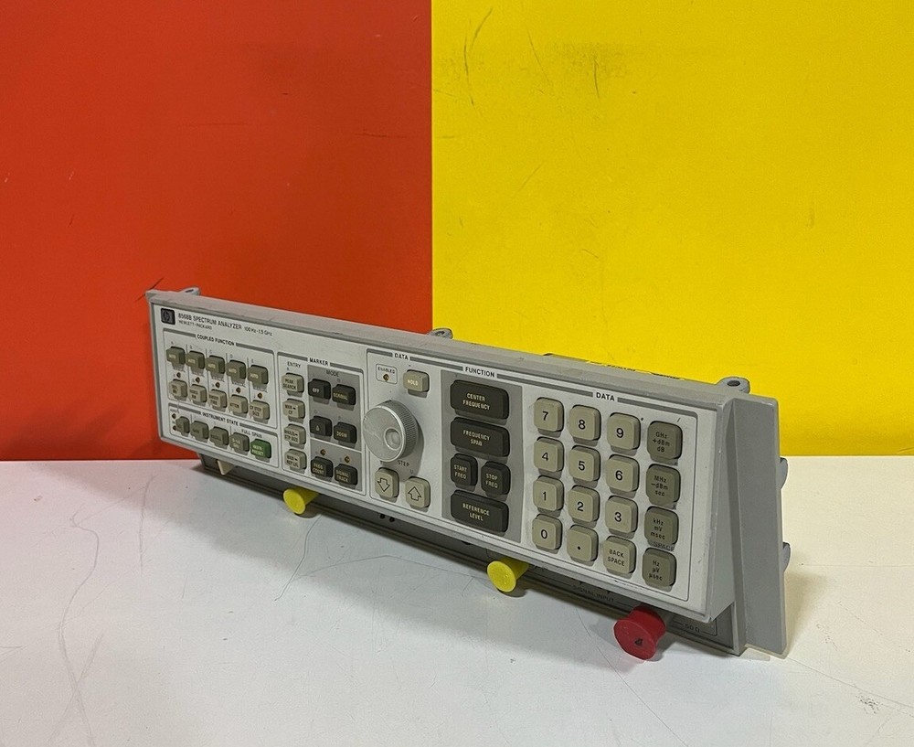 HP Agilent 8568B Spectrum Analyzer Faceplate / Control Panel Board + Attenuator