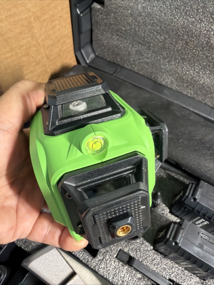 Laser Level with Tripod, 4x360° Self Leveling ±4° Laser Level, Remote Control