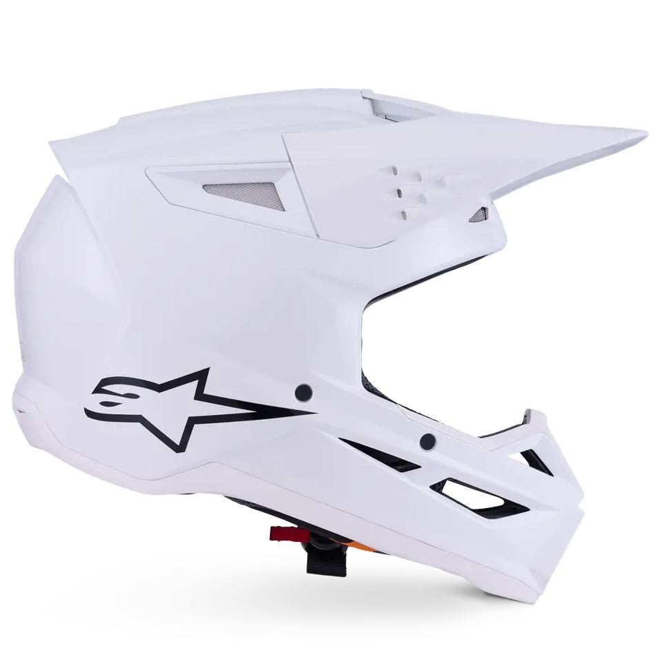 Alpinestars 2026 SM3 Solid Motocross Helmet Gloss White