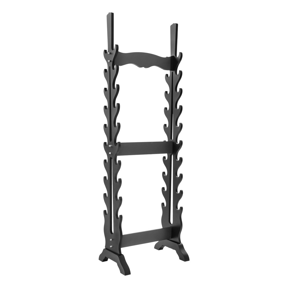 20-Tier Vertical Sword Display Stand, Double-Sided Elegant Organizer