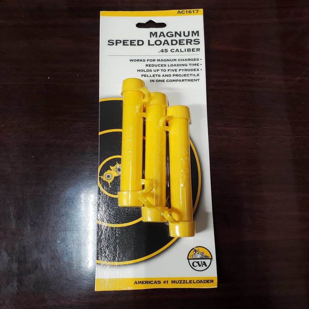 Magnum Speed Loader For Pyrodex 45cal (3) Cva Ac1617