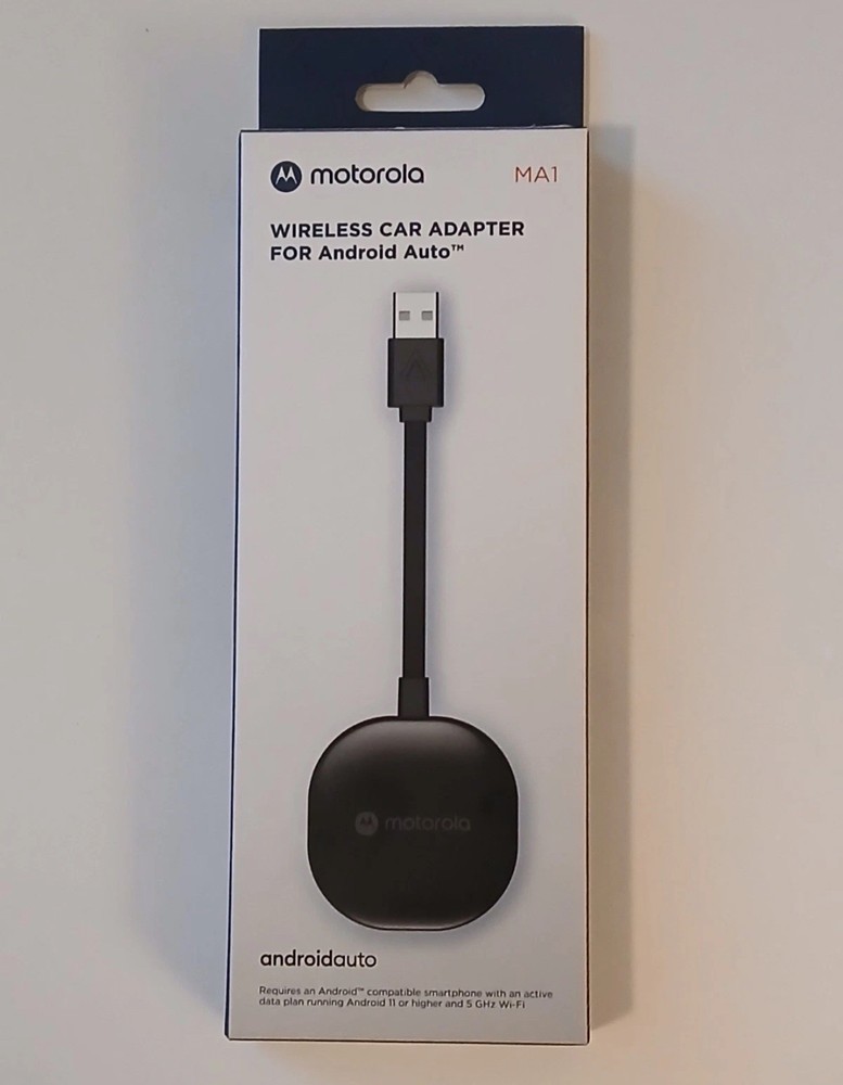 Motorola MA1 Wireless Android Auto Car Adapter