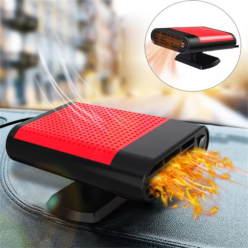 1200W Car Heater Portable Electric Heating Fan Defogger Defroster Demister