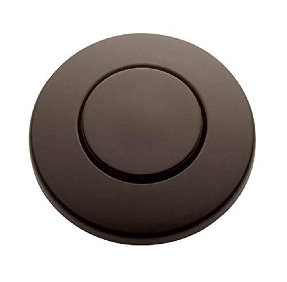 STC-ORB Sinktop Switch Push Button, 1" X 1 3/4", Oil Rubbed Bronze