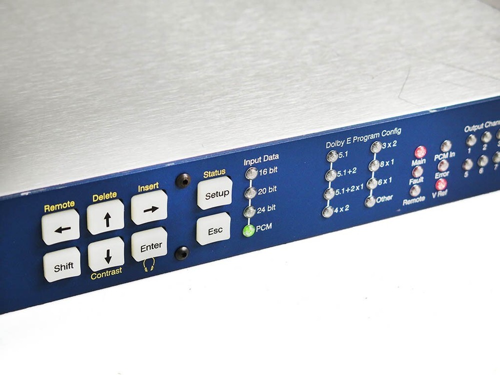 Dolby DP572 professional Dolby E decoder multichannel audio distribution system