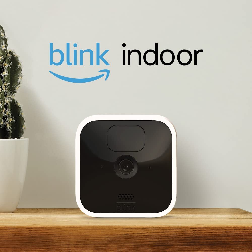 2 PACK BLINK INDOOR WIRELESS HOME SECURITY ADD-ON CAMERA (SYNC MODULE REQUIRED)