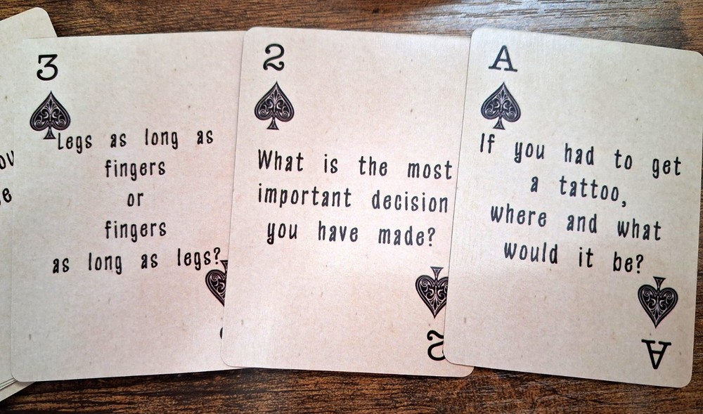 ⛺️ Basecamp Card Co. 54 Fun Interactive Campfire Cards - Conversation Starters ⛺