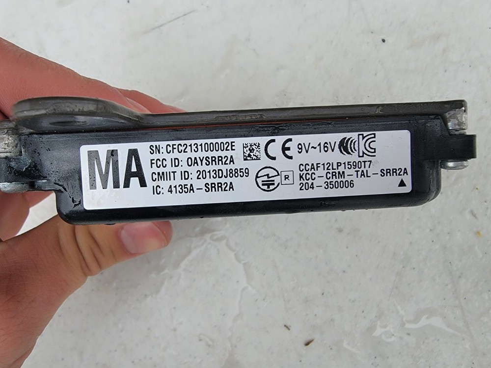 2017 Lexus ES350 Control Module Unit CCAF12LP1590T7 OEM