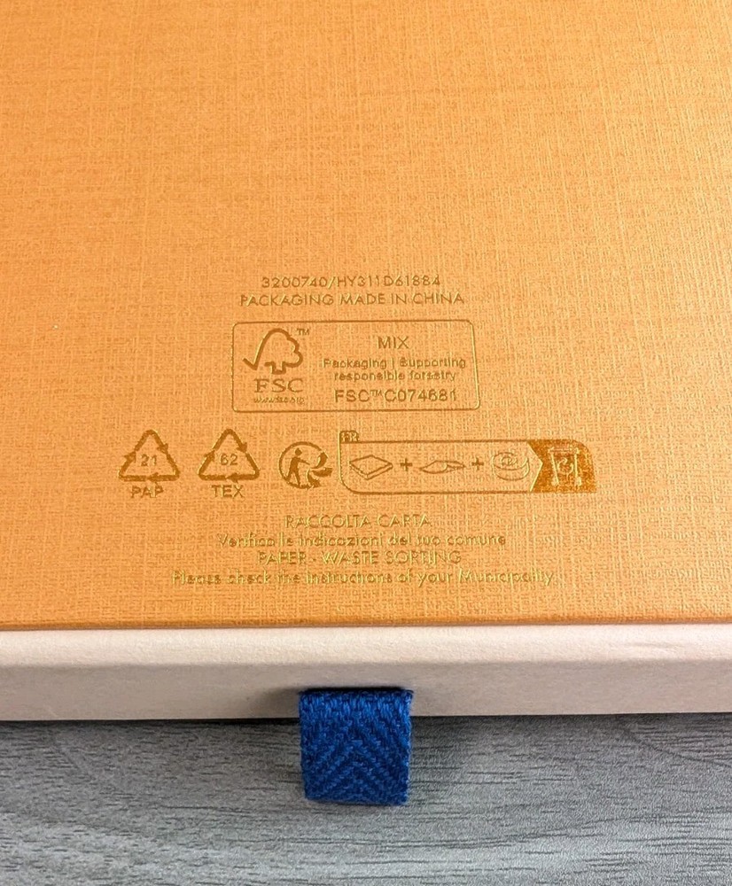 LOUIS VUITTON Empty Box Slide Drawer Pull Out Storage Gift Box 15x4.5x1.5