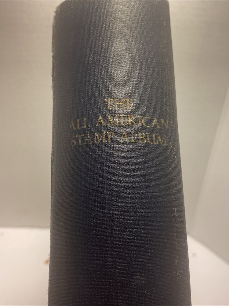 The All American Stamp Album Copyright 1963 By Minkus NO Stamps