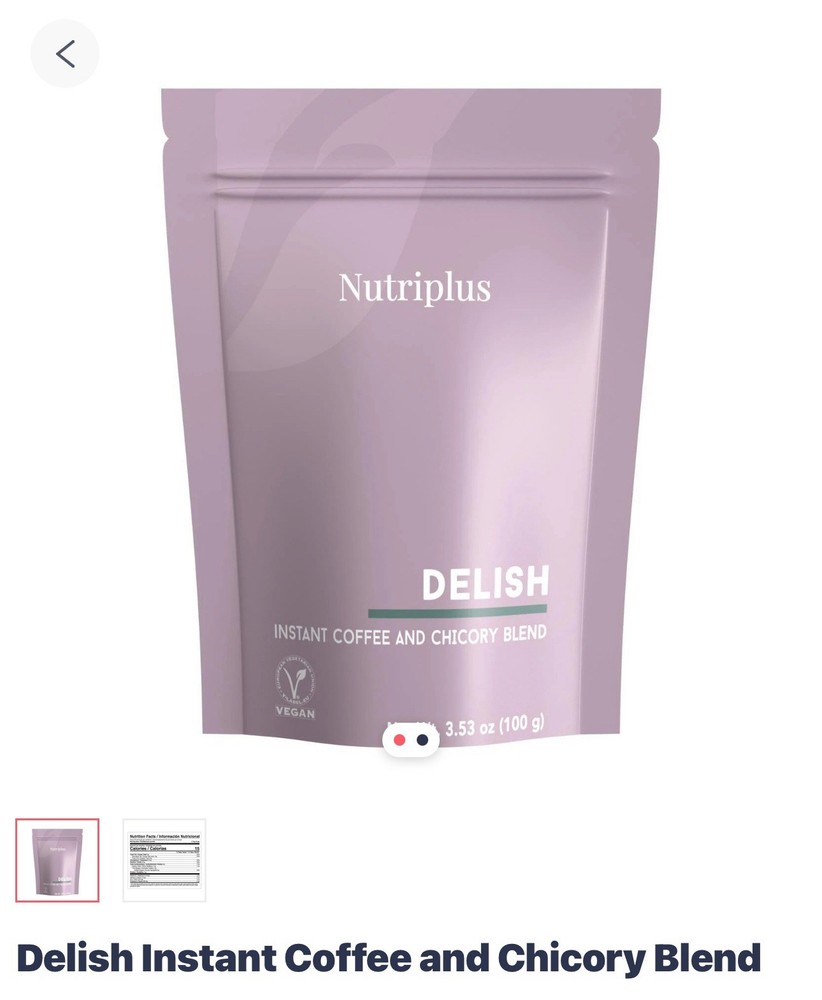 Nutriplus Delish Coffee