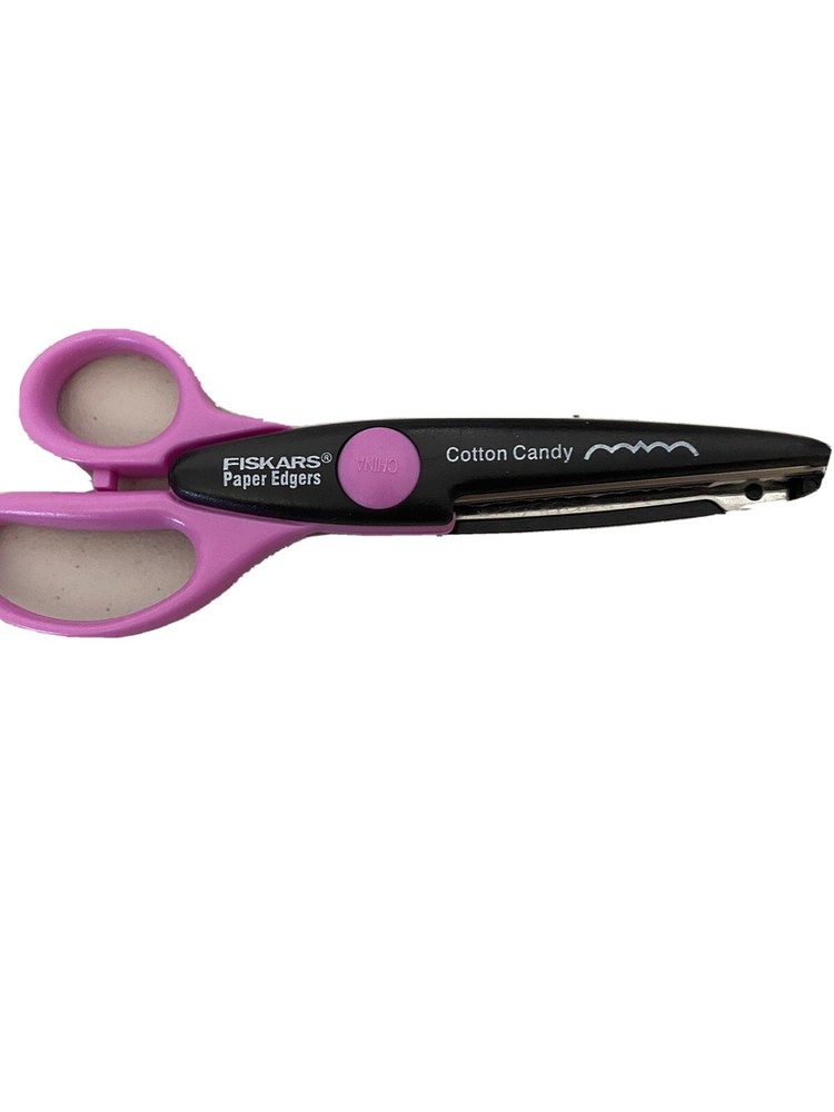 fiskars scissors paoer edgers cotton candy