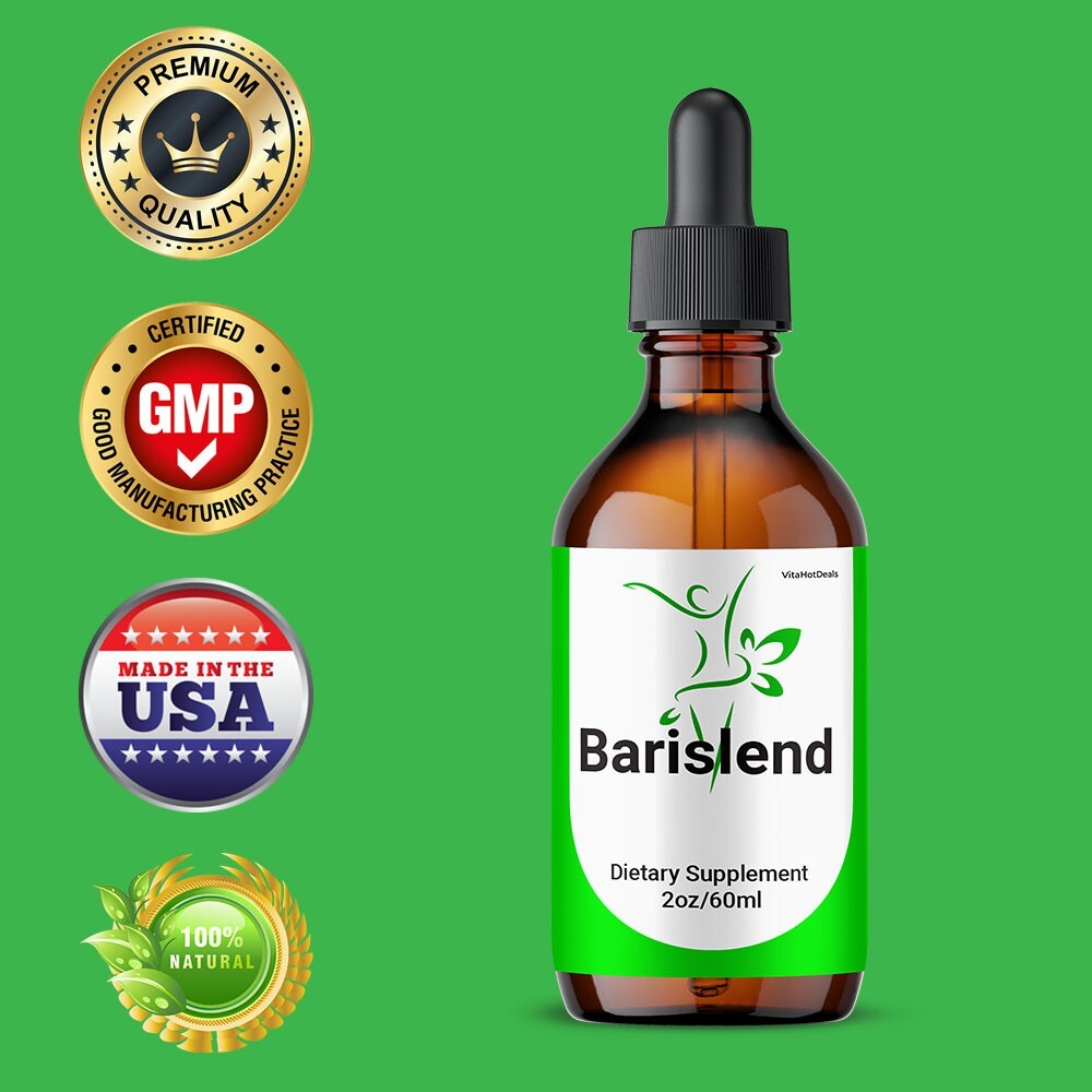 Barislend Drops Liquid Supplement, Max Strength, Barislend Supplement (10 pack)