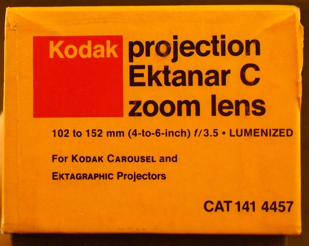 📽 Kodak 650H Slide Projector Lens Remote Box Paperwork Please Read