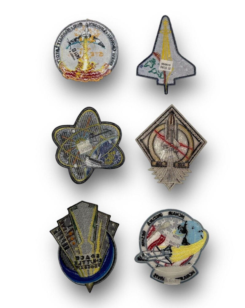 NASA Patch Astronaut Space Mission Set