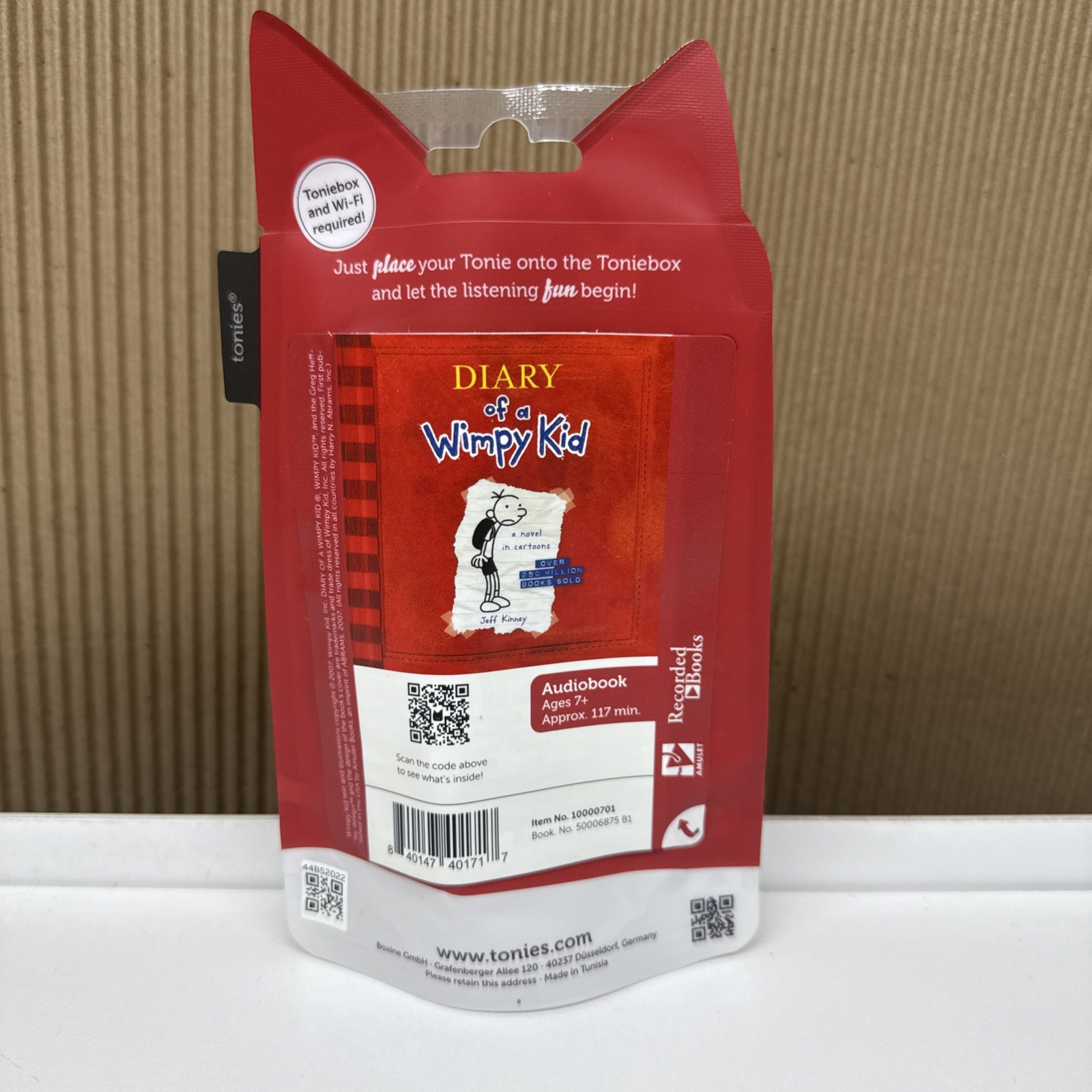 Tonies Diary of a Wimpy Kid AudioBook Character New