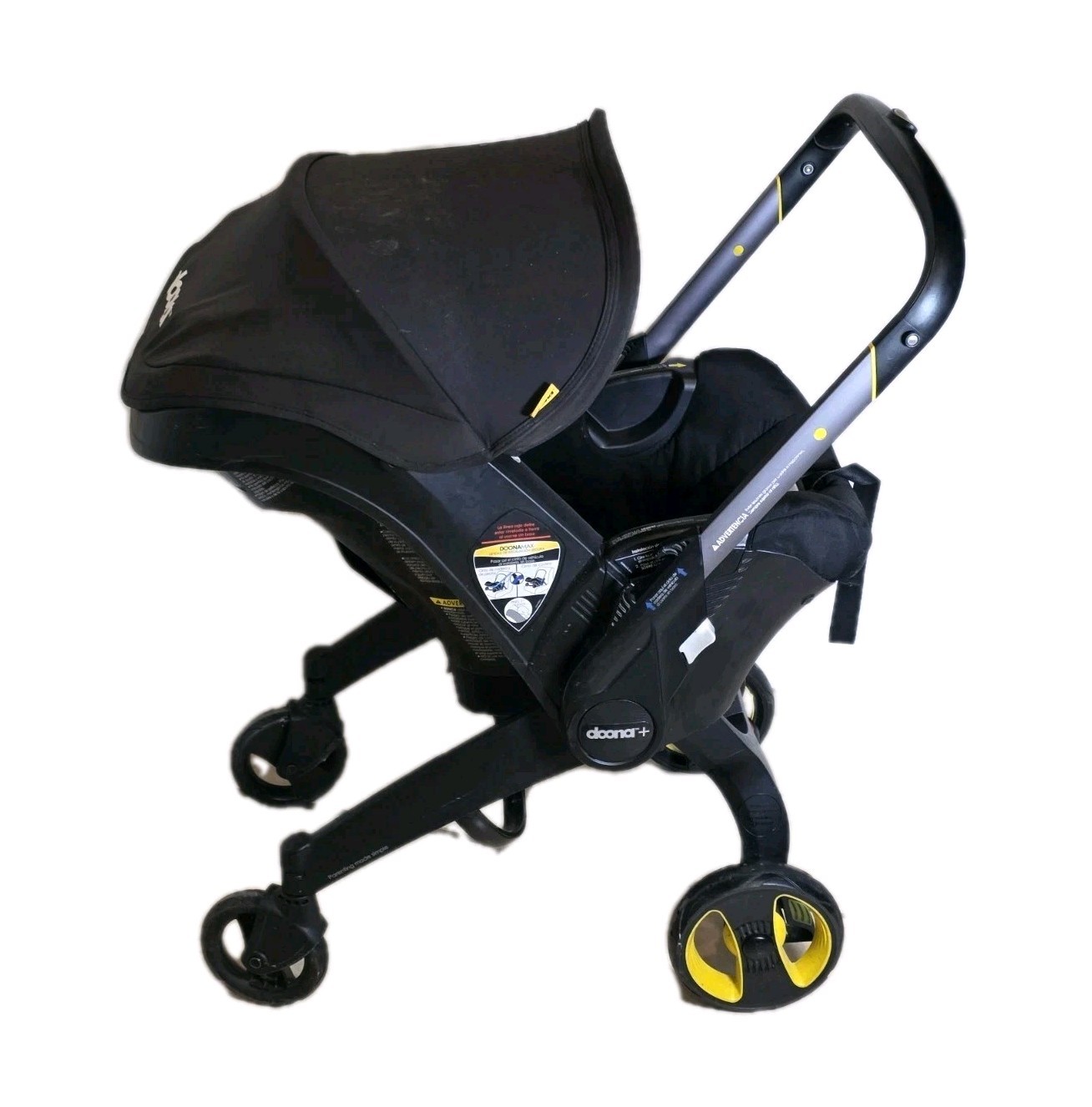 Doona+ Convertible Doona Nitro Black Infant Stroller
