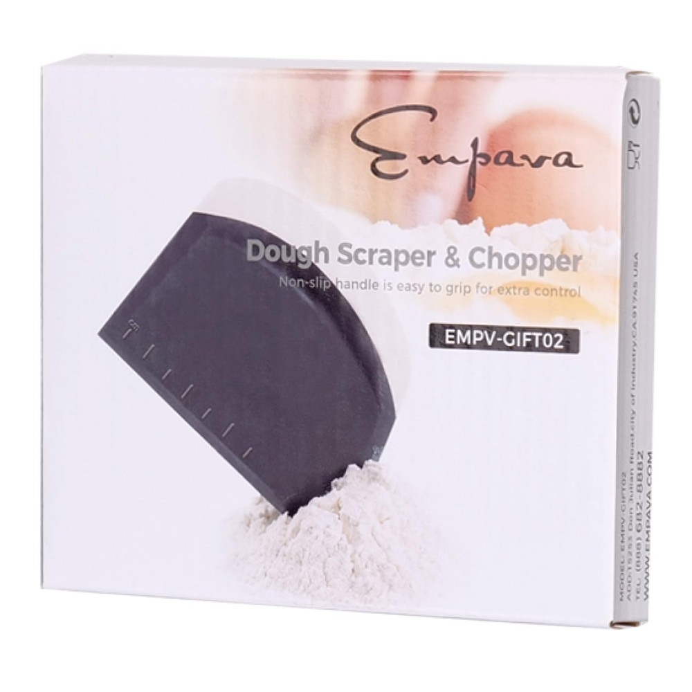 5 inch Mini Dough Scraper in Gray EMPV-GIFT02
