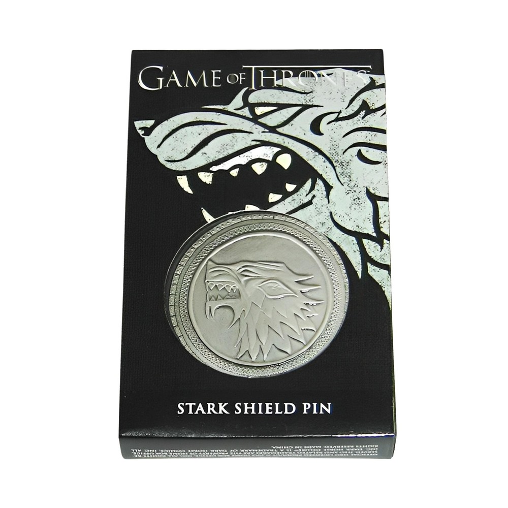 Game Of Thrones Stark Shield Pin