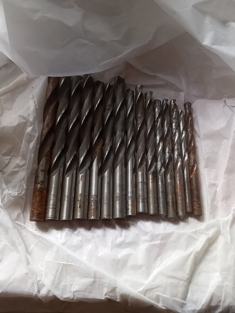 13 Morse Twist Drill Bits