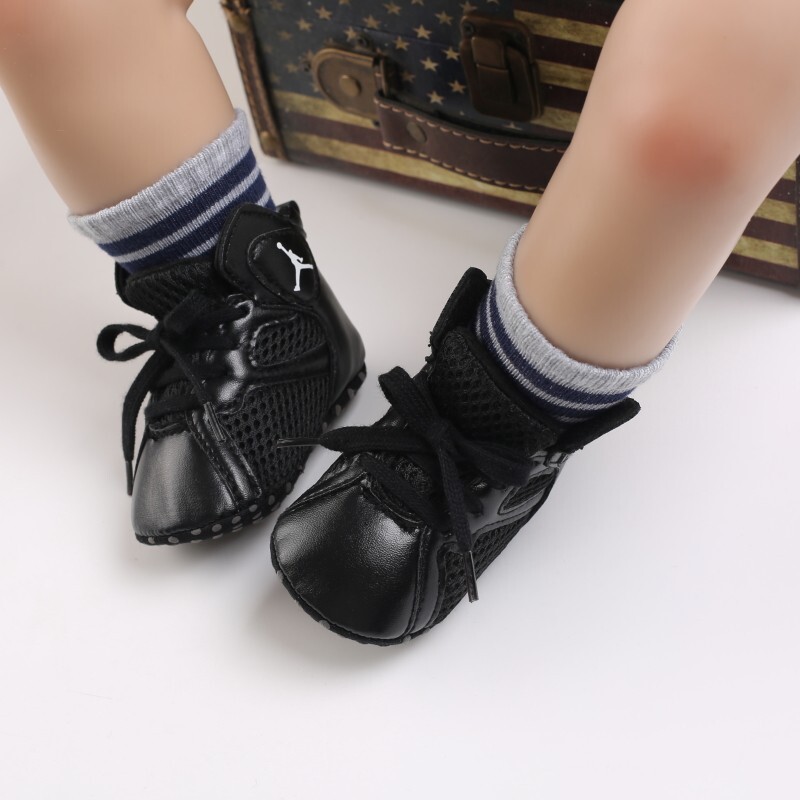 Baby Infant Classic Canvas Baby Shoes Boy Girl Soft Sole Size 1 & 3(0-18 Months)