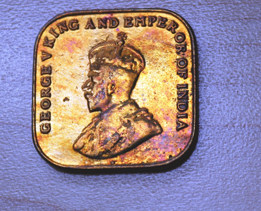 1920 Straits Settlements 1 Cent George V