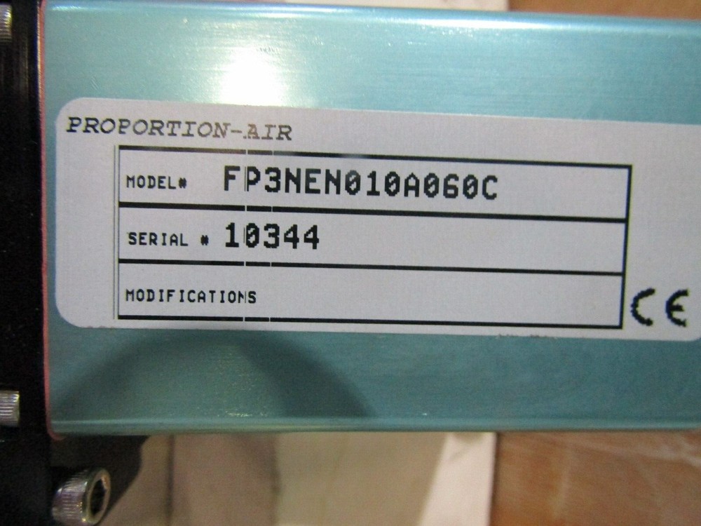 🔥NEW PROPORTION AIR FP3NEN010A060C MASS FLOW CONTROLLER 3/8"