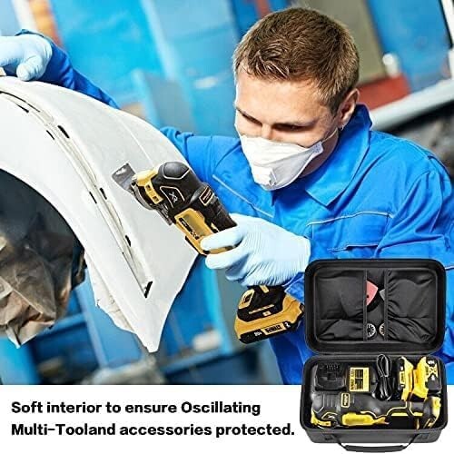Hard Case for DEWALT 20V MAX XR Oscillating Multi-Tool, Storage Box / CASE ONLY