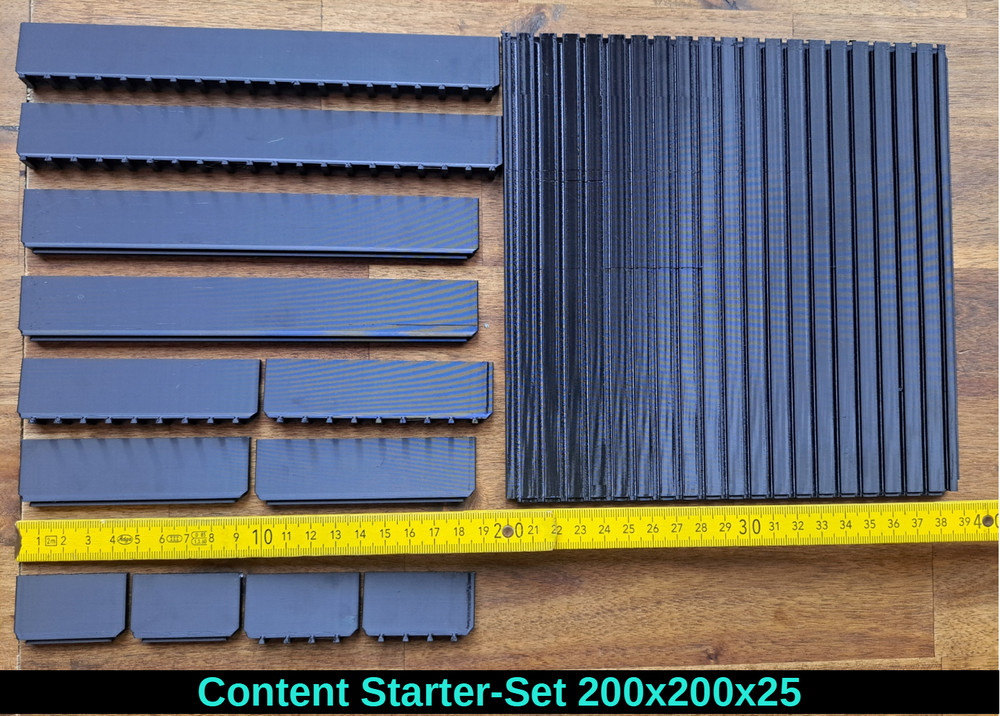 Modular Storage System | Customizable Drawer Organizer | 200mmx200mm Starter Set