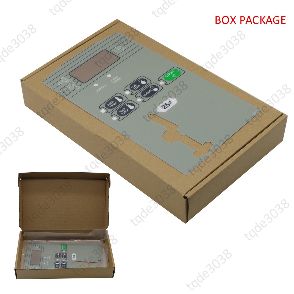 FOR HUEBSCH HTT30N BC DRYER COMPUTER OVERLAY - 70258101 (5x)