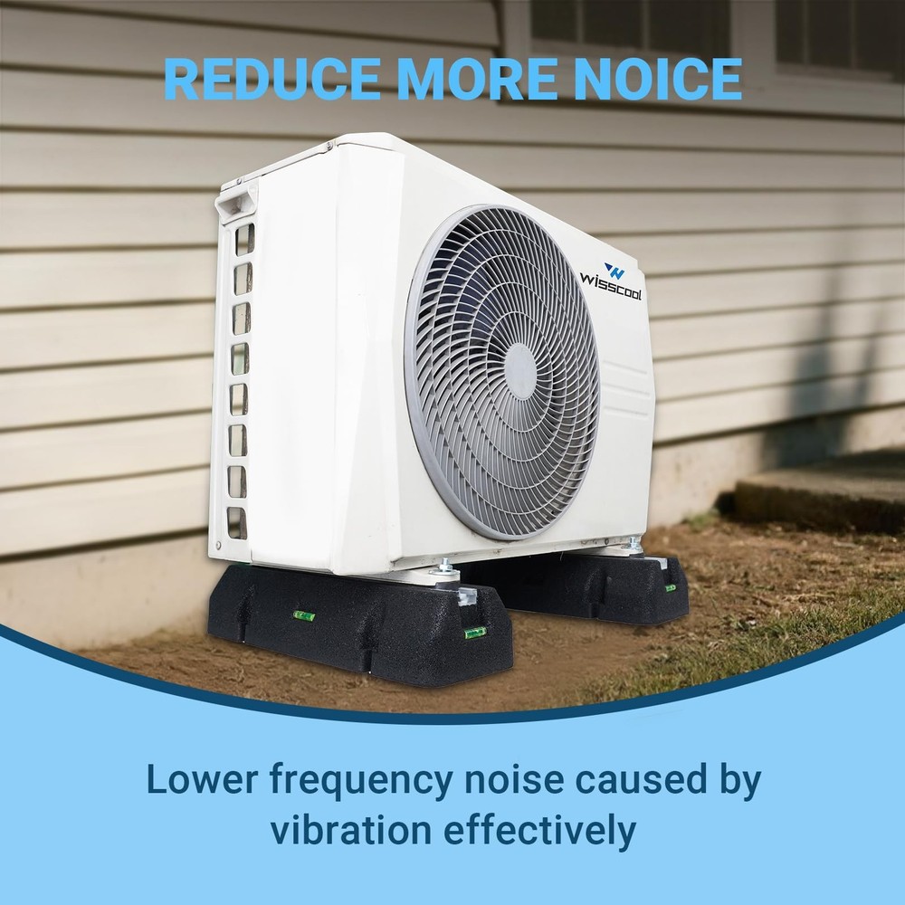 Floor Mounting Base Kit Mini Split Air Conditioning Systems, Heavy-Duty Conde...